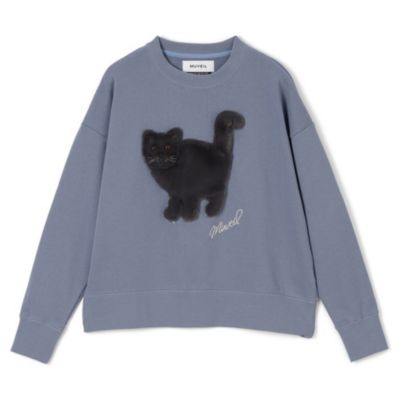 MUVEIL(ミュベール)のネコ裏毛裏毛プルオーバー通販 | 集英社HAPPY