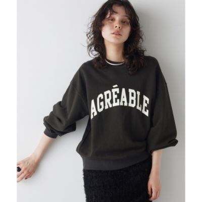 Whim Gazette(ウィム ガゼット)の【THE PAUSE】ロゴスウェットプル