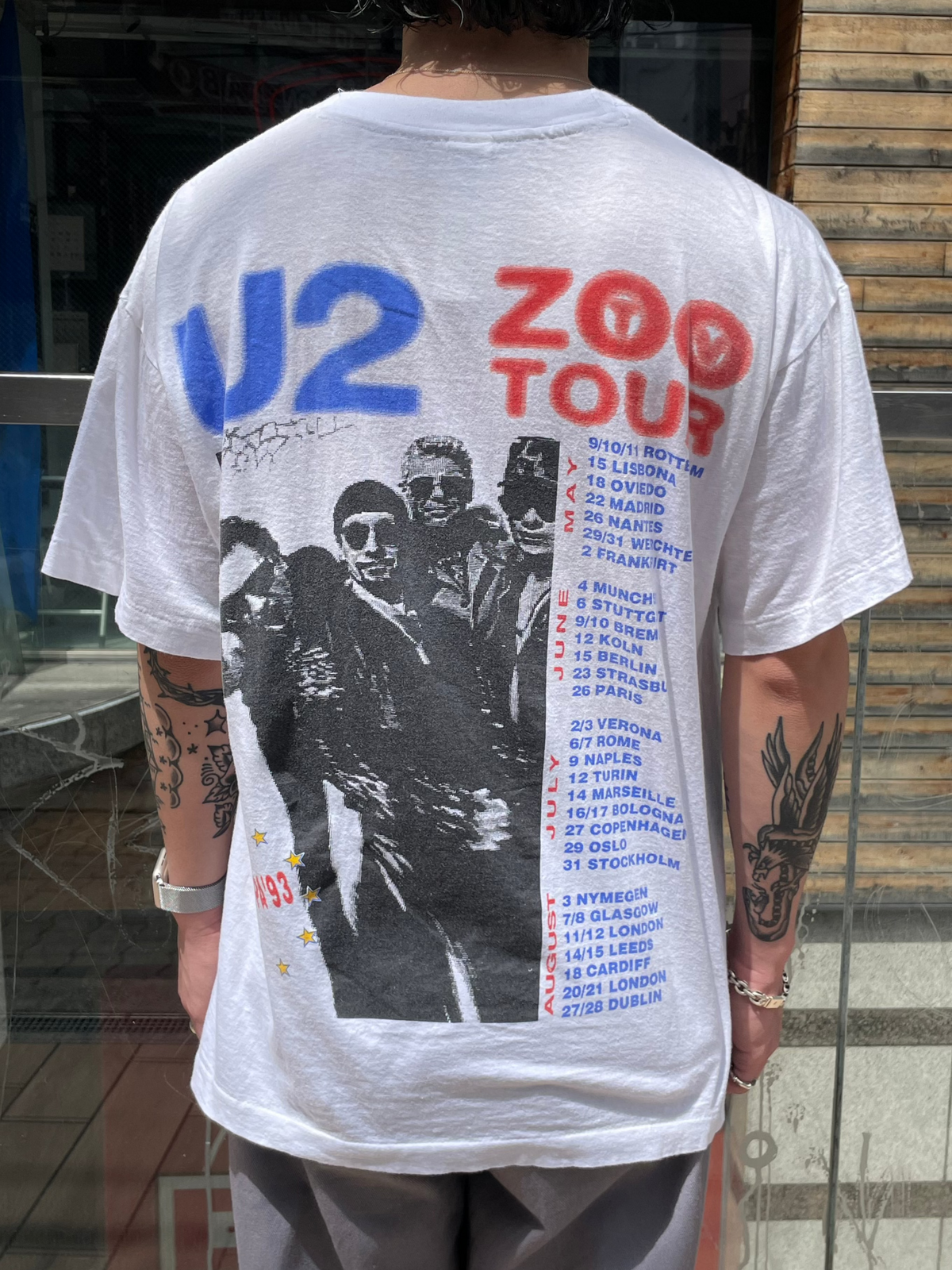 90's U2「ZOO TV TOUR」ツアーTシャツ – FUJI STORE