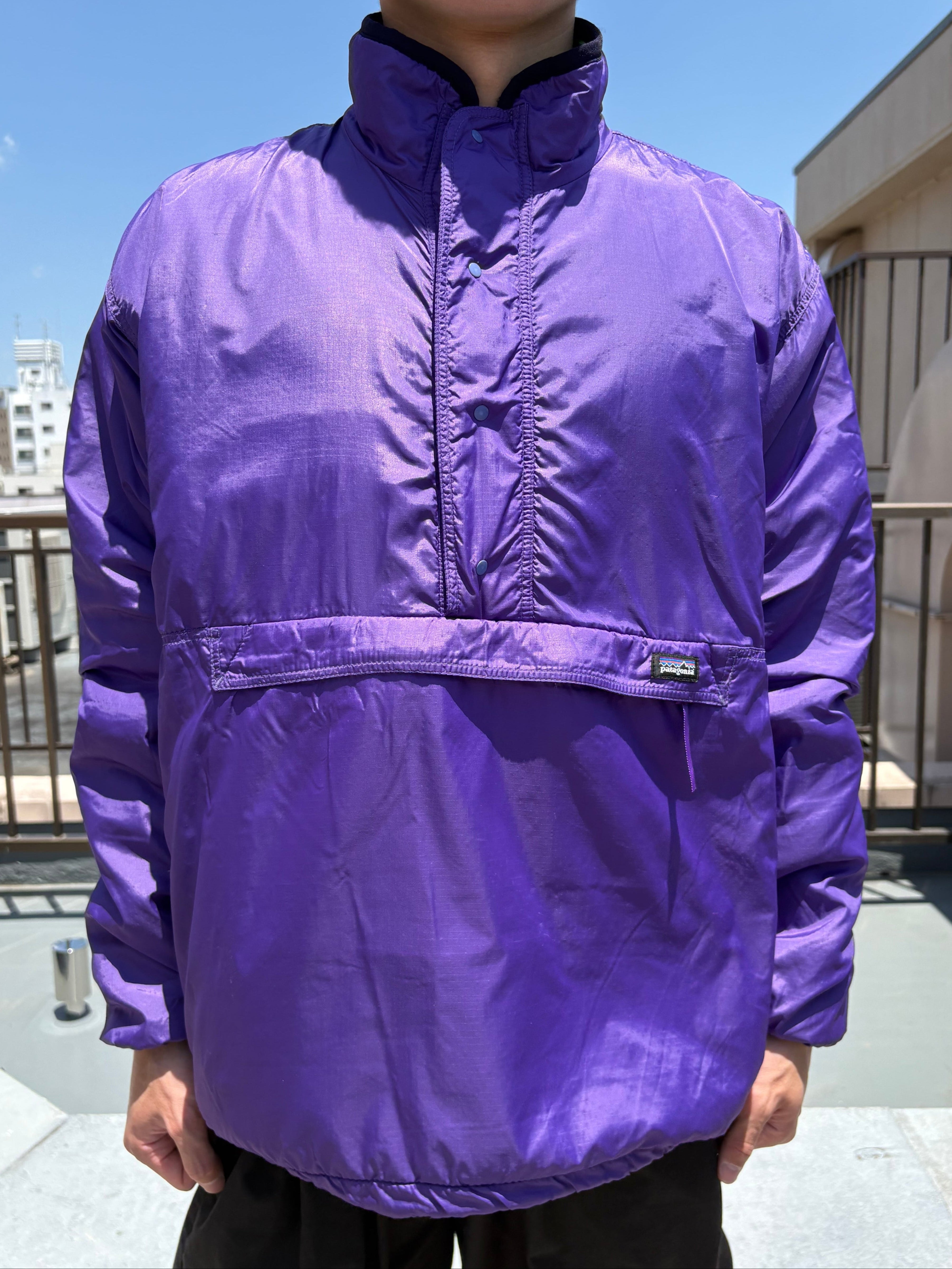 90's PATAGONIA「Glissade」リバーシブルフリースナイロンジャケット