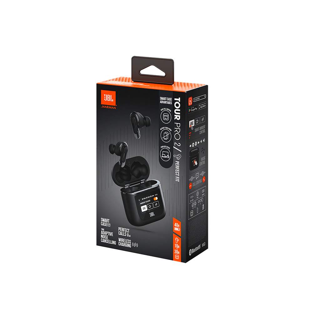 Fone de Ouvido JBL Tour Pro 2 TWS Bluetooth 5.3 | Preto - Fujioka