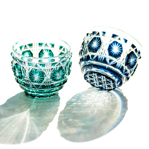 島津薩摩切子】猪口 typeA | 藤巻百貨店