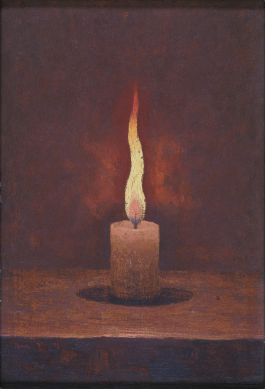 作品貸出】髙島野十郎「蝋燭」ほか4点を「リアルのゆくえ」展に | 福岡