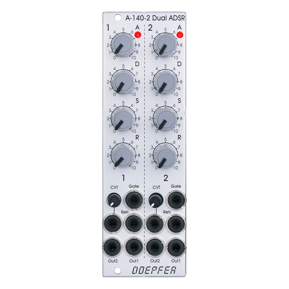 A-140-2 Dual Mini ADSR - A-100 Eurorack Modular Synthesizer - 有限