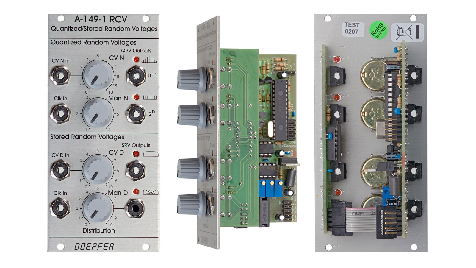A-149-1 RCV Quantized/Stored Random Voltages - A-100 Eurorack