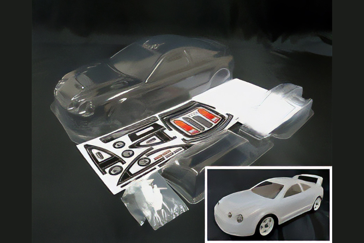 アスカクリエート ランチアストラトス クリアボディ (ライトデカール付