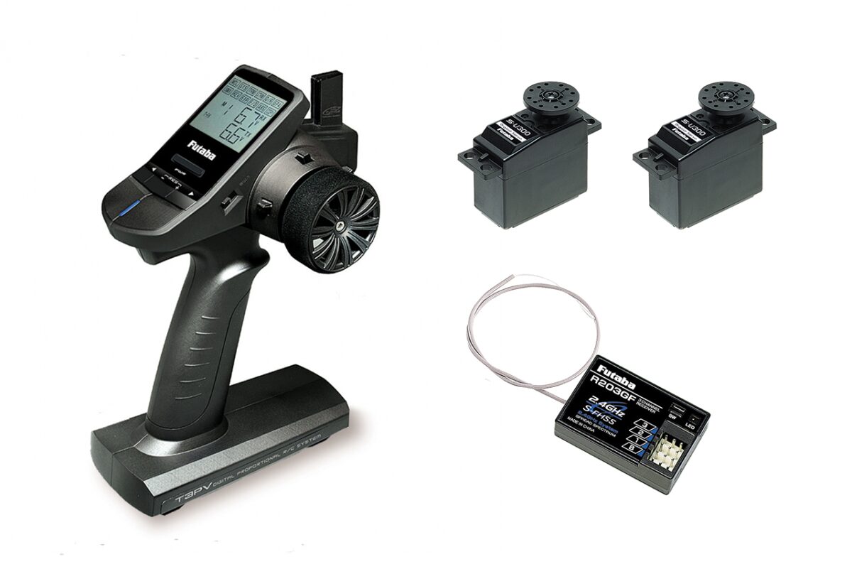 フタバ T3PV（3+1-CHANNEL COMPUTER SYSTEMS）・3CHレシーバー付 T3PV