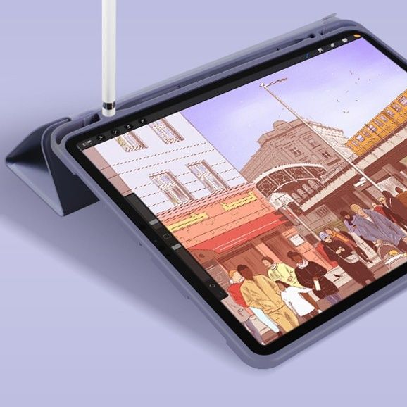 iPadケース 三角折り曲げ式 保護カバー iPad Air ケース|ipadカバー