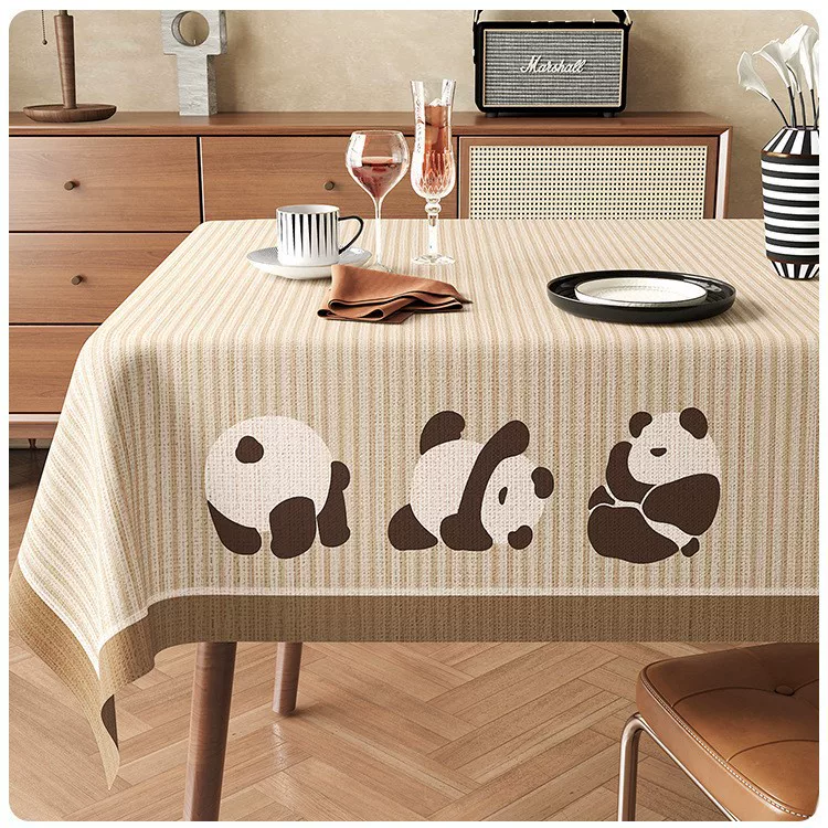 テーブルクロス 和風花鳥柄タッセル付きセンタークロス センタークロス