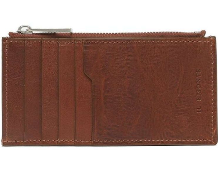 フラグメント ケース 高級レザーカードケース財布 ブラウン