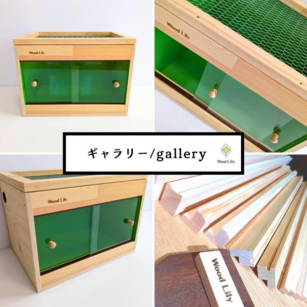 歴40年大工監修】強固な爬虫類ケージ(グリーン)60×30×30cm | JTBの