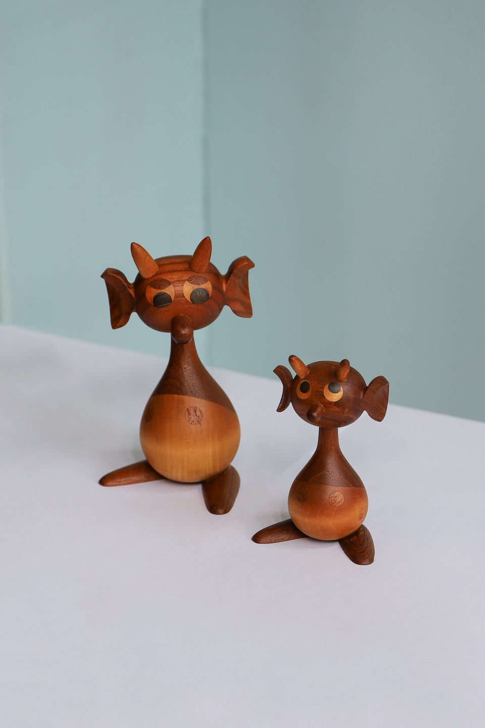 デンマークヴィンテージ ヤコブ・イェンセン トロール エイリアン 木製