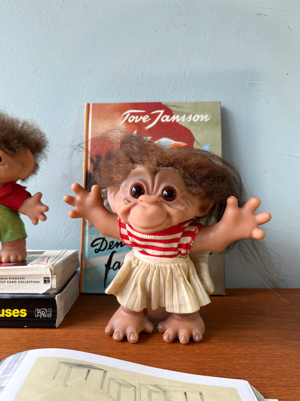 トーマス・ダム グッドラックトロール デンマークヴィンテージ 人形