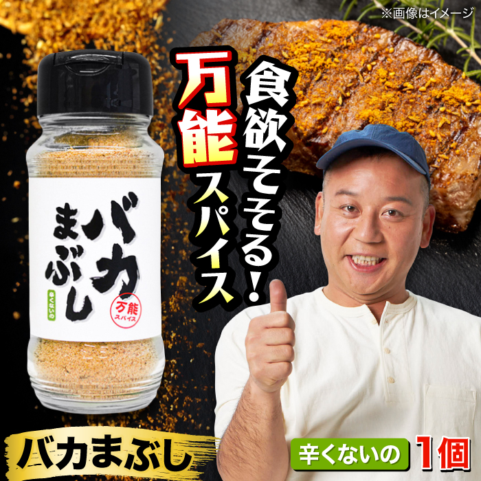 バカまぶし 辛くないの 80g 万能 スパイス 西村瑞樹監修 キャンプ 調味