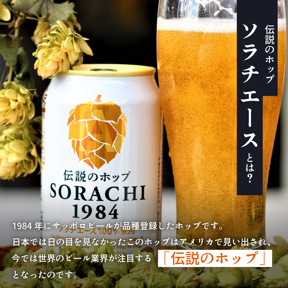 SORACHI 1984 1箱（350ml×12缶）株式会社 ヤマイチ 北海道 上富良野町