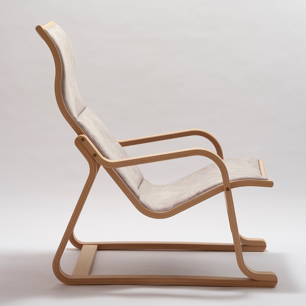 展示品□齋藤製作所□Ondaハイバックチェア＆オットマン□村澤一晃