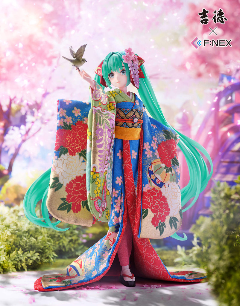 吉徳×F:NEX 初音ミク -日本人形- 1/4スケールフィギュア