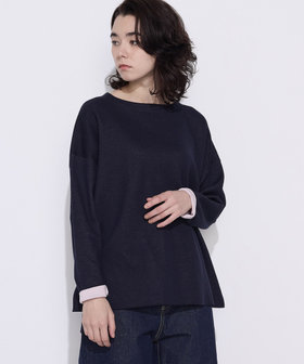 ウールブークレー ボトルネックプルオーバー（01-01EI02-204）｜K.T