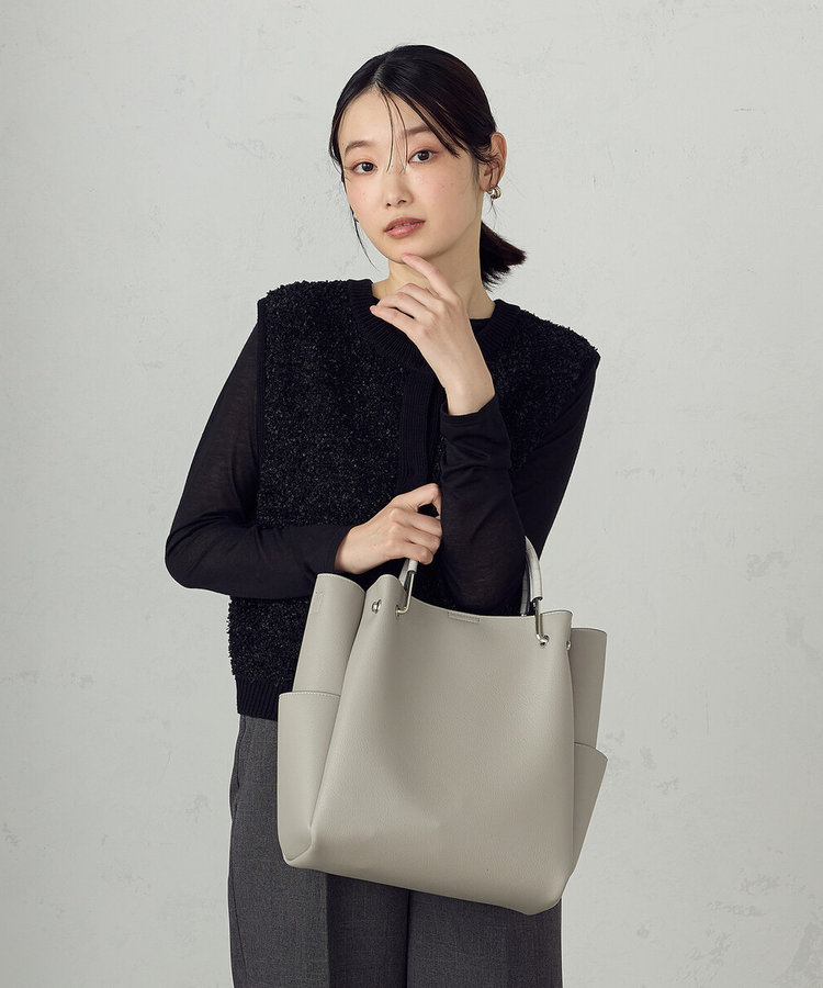 トート型5wayバッグ（95-20BK13-205）｜モノコムサ（MONO COMME CA