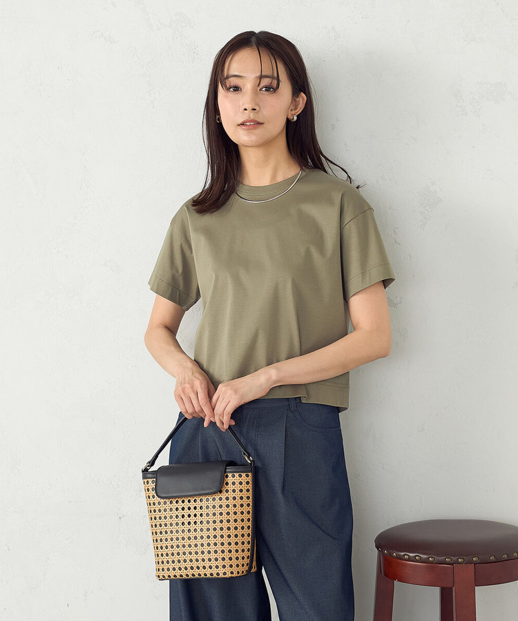 2way ワンハンドル 雑材バッグ（95-20BK41-205）｜モノコムサ（MONO