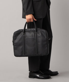 サフィアーノブリーフバッグ（07-70XI07-204）｜コムサメン（COMME CA