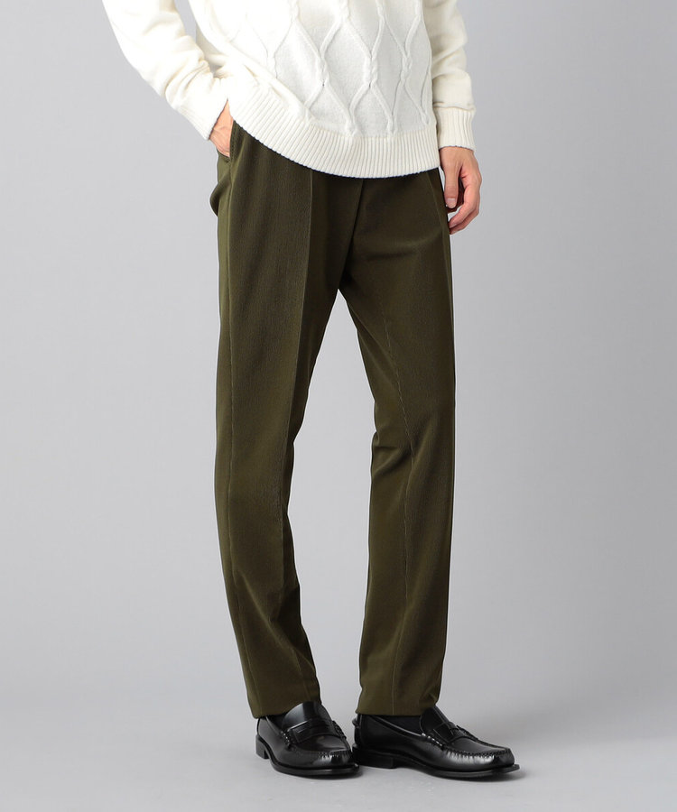 セットアップ対応】2WAY トリコットコーデュロイテーパードパンツ（07