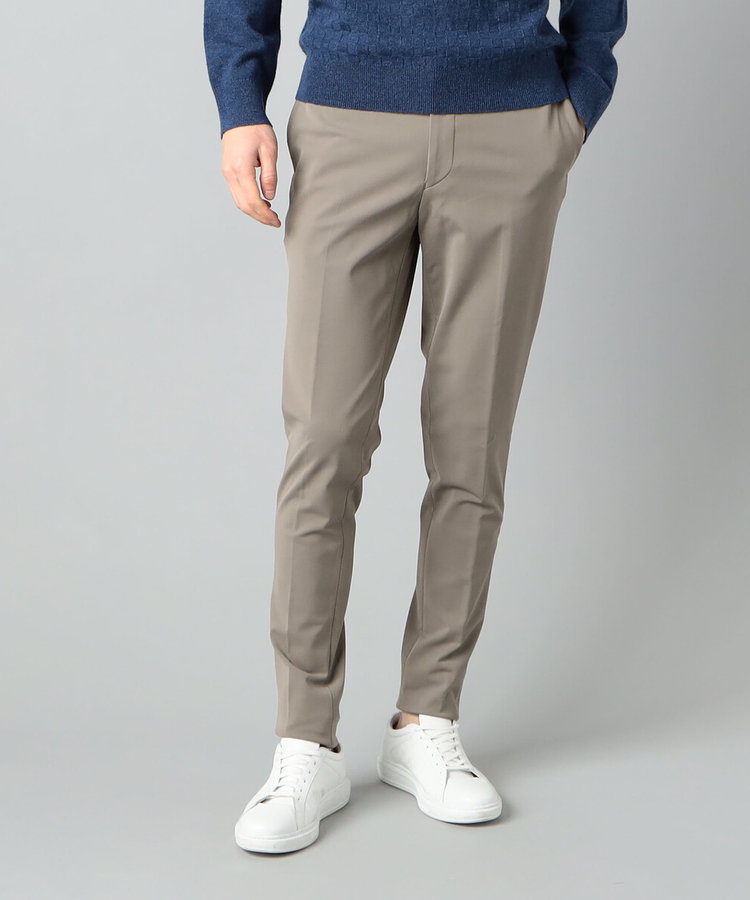 裏起毛】ストレッチナイロン パンツ（07-25PE16-203）｜コムサメン