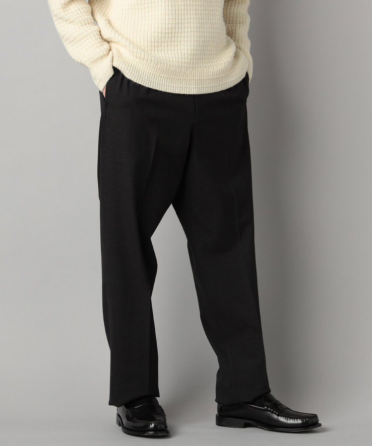 セットアップ対応】ソフトサーモ(R) グレンチェック 2タックパンツ（07