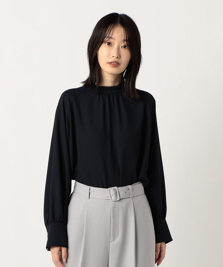 ハイネック ボリュームスリーブブラウス / セットアップ対応（12