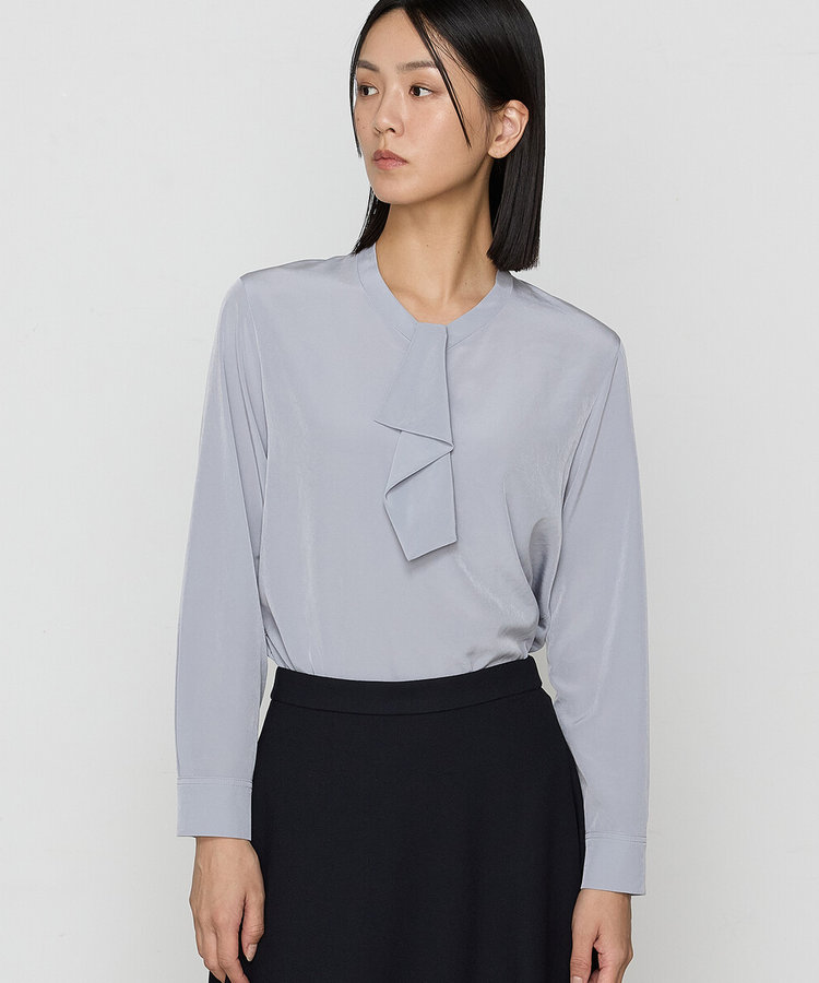 シルキーリライム ブラウス（15-73HI06-204）｜コムサ（COMME CA