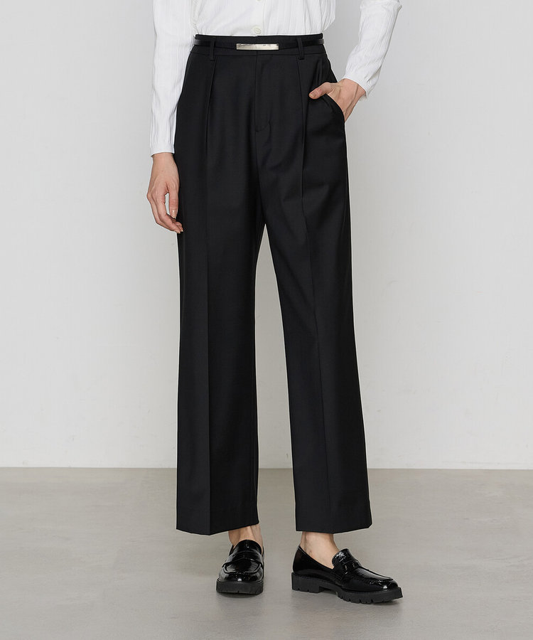 セットアップ対応】2WAYストレッチトロ ワイドパンツ（15-80PI02-204