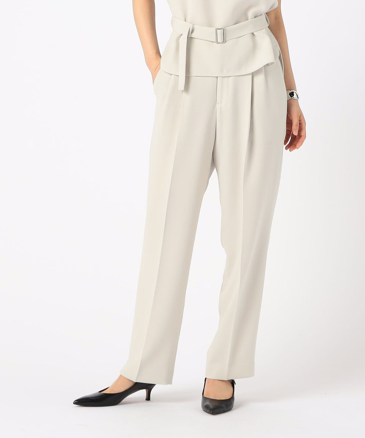 セットアップ対応】アチェローザダブルクロス パンツ（15-02PG03-204