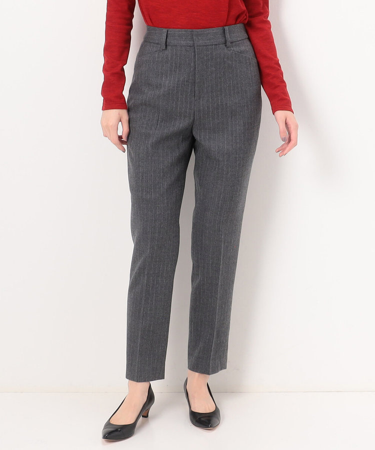 セットアップ対応】ウールストライプ パンツ（15-06PE12-203）｜コムサ