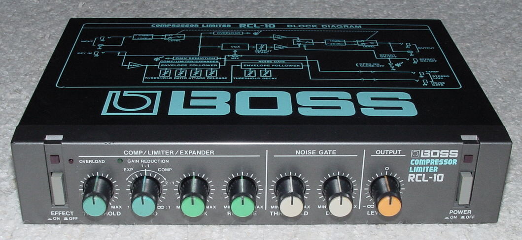 BOSS RCL-10 COMPRESSER LIMITER: エフェクター改造と自作 ギター