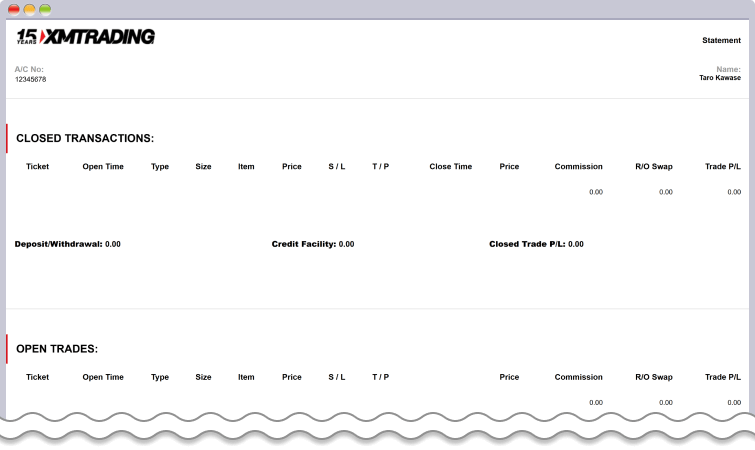 XMの年間取引報告書のダウンロード方法と見方を完全解説！確定申告の