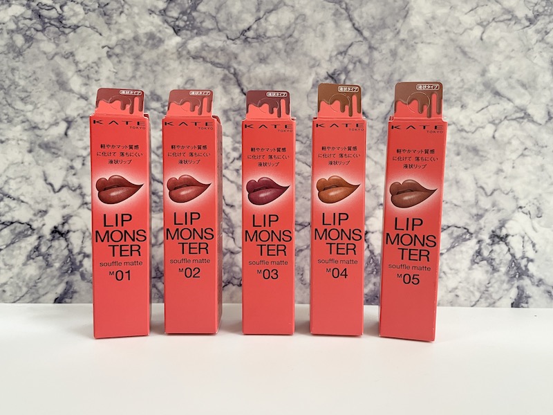 リップモンスター」からスフレマットタイプが登場！全5色をスウォッチ