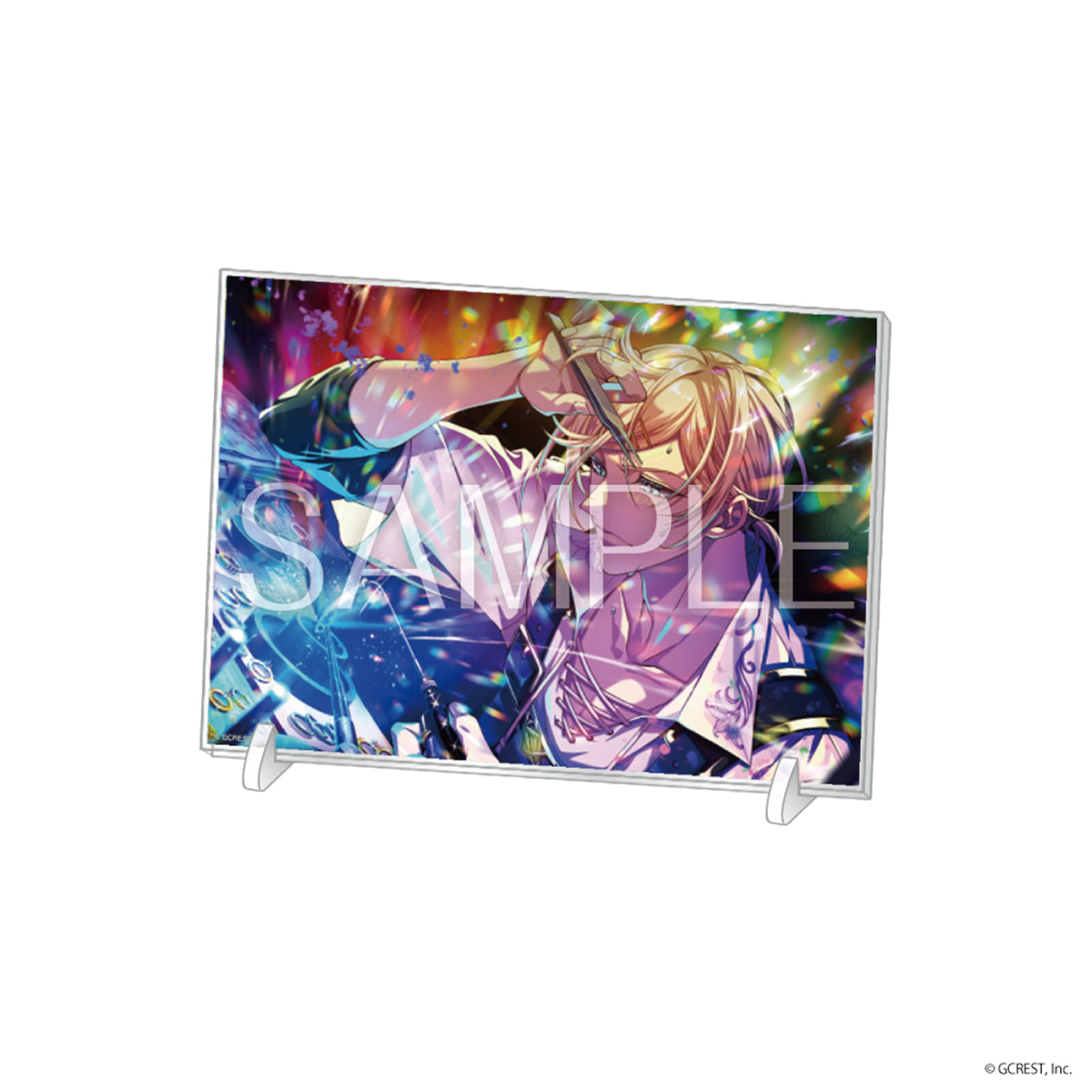 題名：「あの時の恋よ、ここに記す。」水彩画（アクリル） 題名