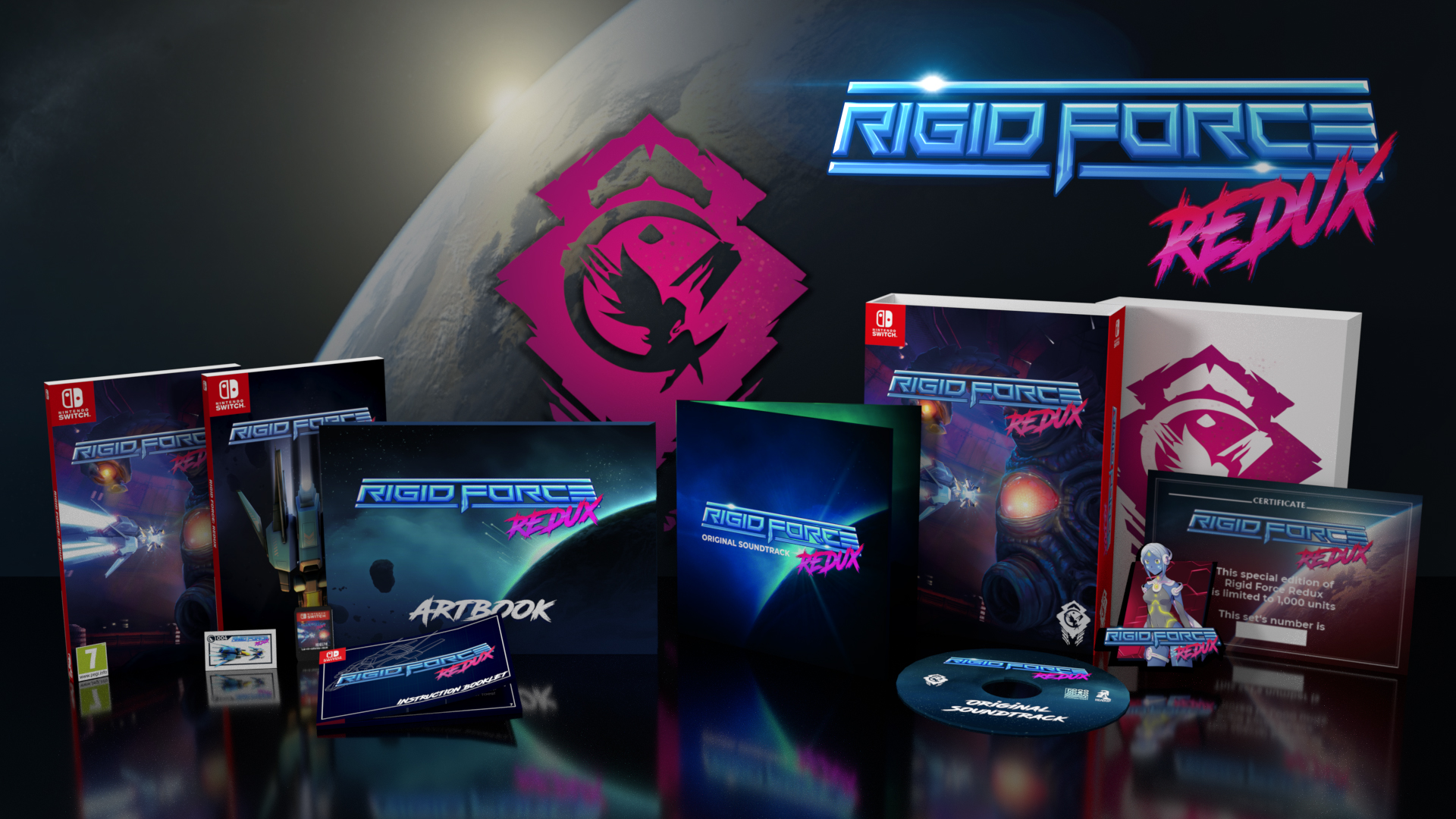 Rigid Force Redux Nintendo Switch Limited to 1,000 — GameFairy
