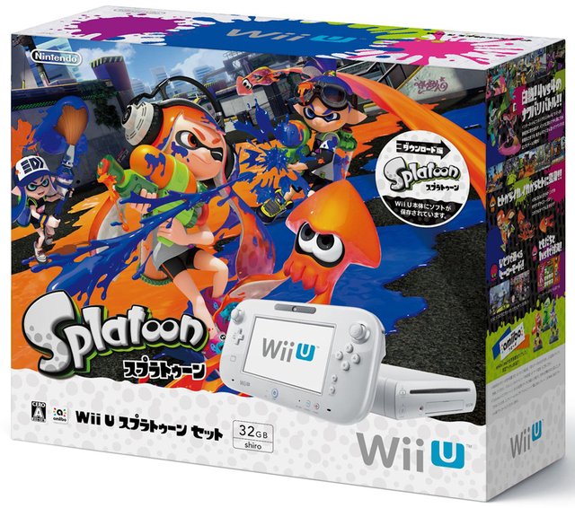 Wii U スプラトゥーンセット』11月12日より数量限定で販売開始。価格は