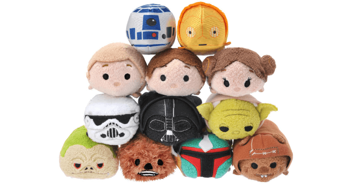 人気のぬいぐるみ「TSUM TSUM」に『スター・ウォーズ』のキャラクター