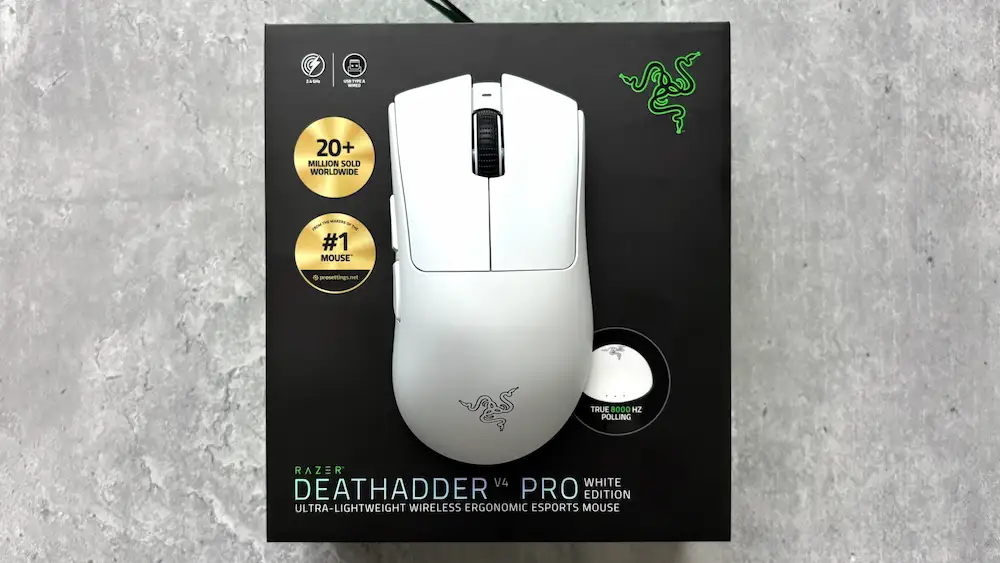 Razer DeathAdder V4 Proを徹底レビュー｜56gと軽量化された人気エルゴ