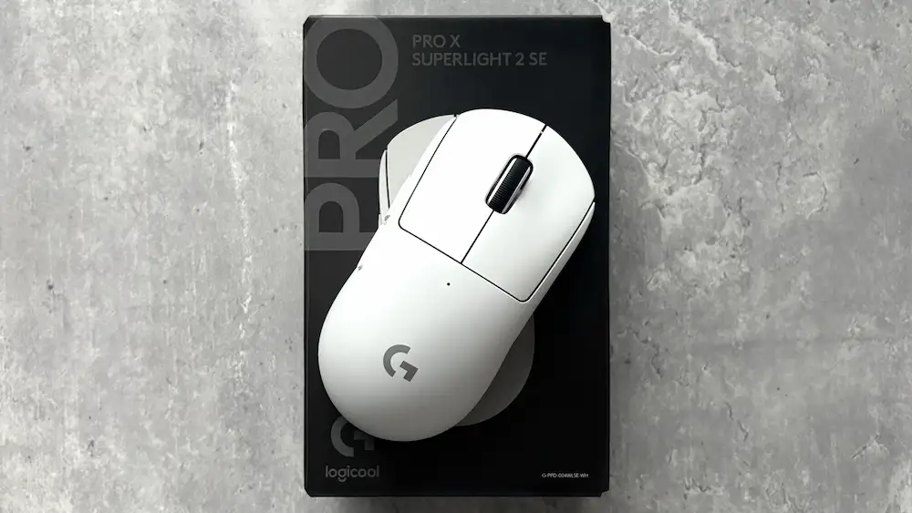 Logicool G PRO X SUPERLIGHT 2 SEを徹底レビュー｜廉価版だけど普通に