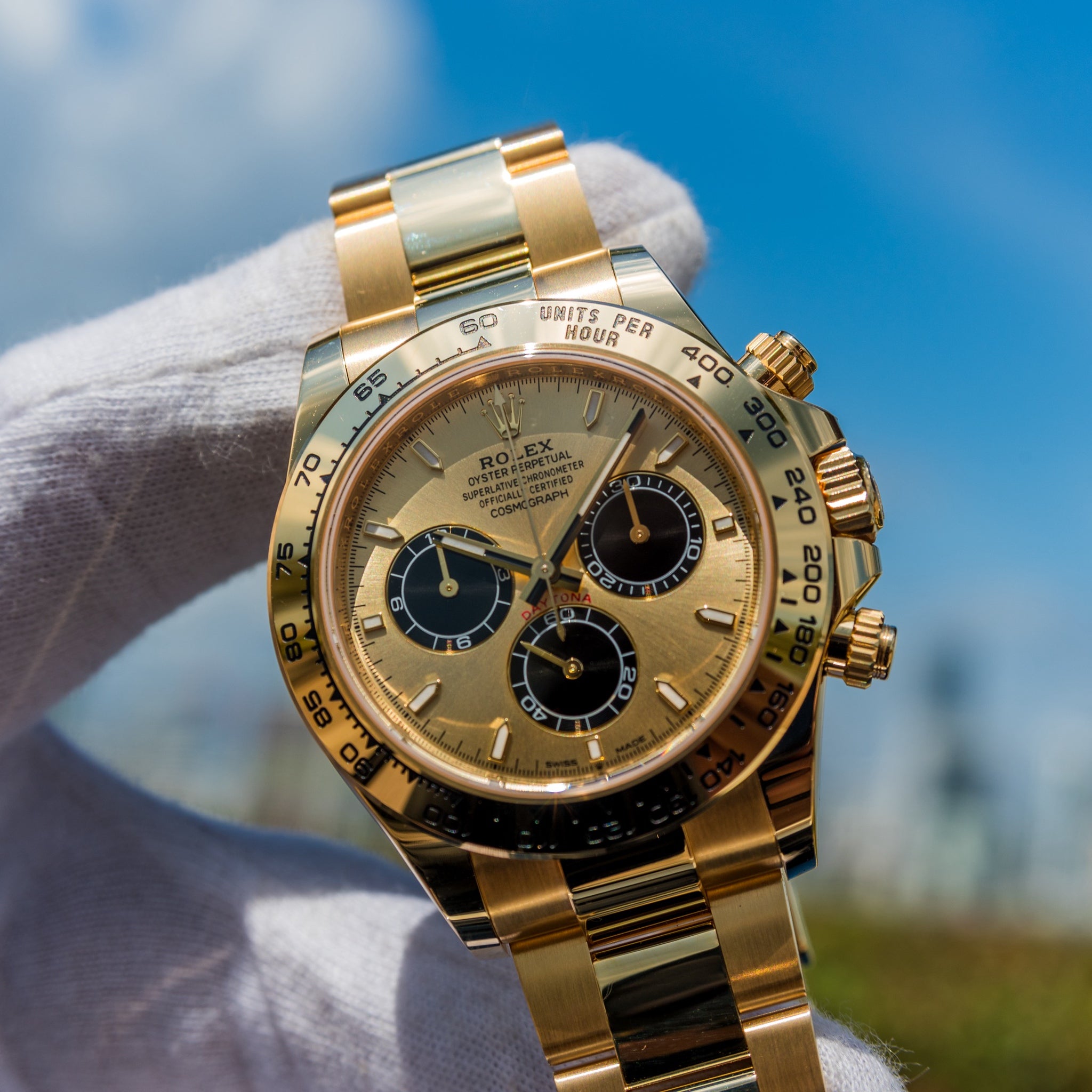 Rolex 2023 Daytona 116508 Gold Dial