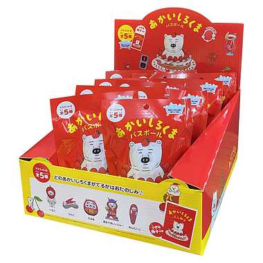 メーカー取寄】SKM0101 あかいしろくまバスボール | 玩具卸売 カワダ