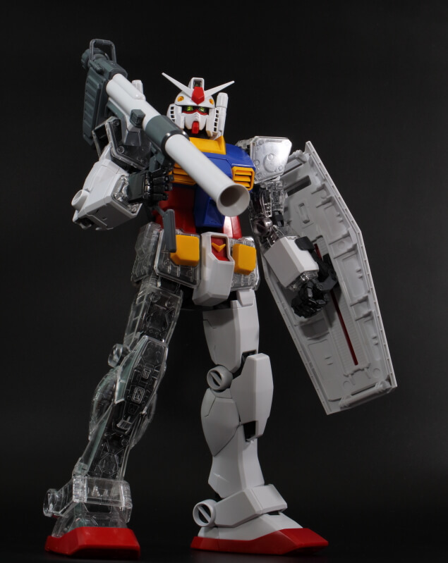 PG ガンダム カスタムセット＃2レビュー｜クリヤボディー＆ウエポンズ