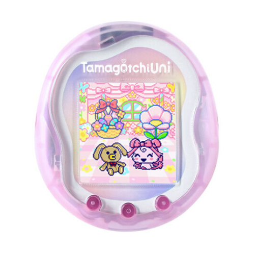 PSL Tamagotchi Uni Aurora Pink ＆ Prism White Set BANDAI JAPAN