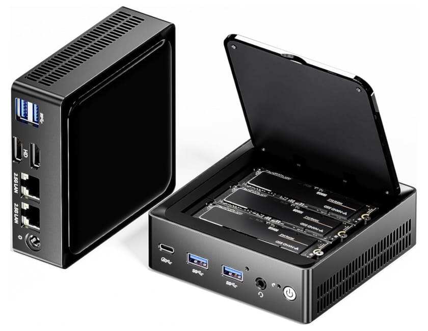 超高速に大容量。SkyBarium「R7-6800U」はトリプルGen4 SSD対応なRyzen