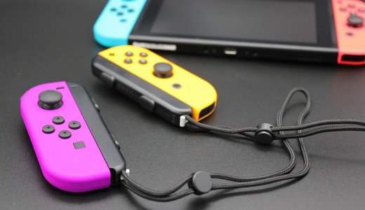 Joy-Con(L) ネオンパープル/(R) ネオンオレンジ レビュー】カラー