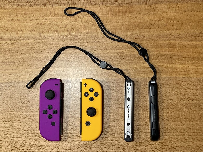 Joy-Con(L) ネオンパープル/(R) ネオンオレンジ レビュー】カラー