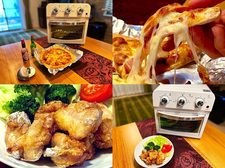 AONCIA ノンフライトースター レビュー】毎日の料理と食事が楽しみに